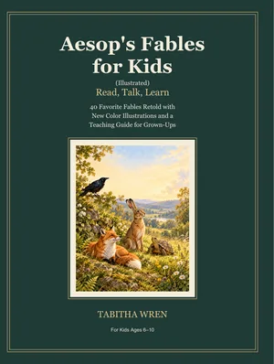 Cover of Aesop's Fables for Kids (Illustrated)