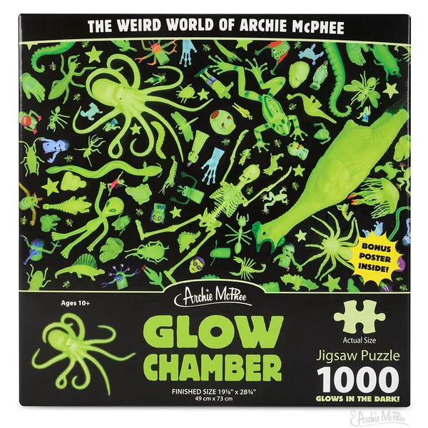 Glow-in-the-Dark 1,000-Piece Puzzle (photo from Abracadabra NYC)