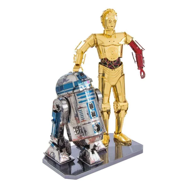Star Wars R2-D2 & C-3PO Metal Model Kit (photo from Abracadabra NYC)