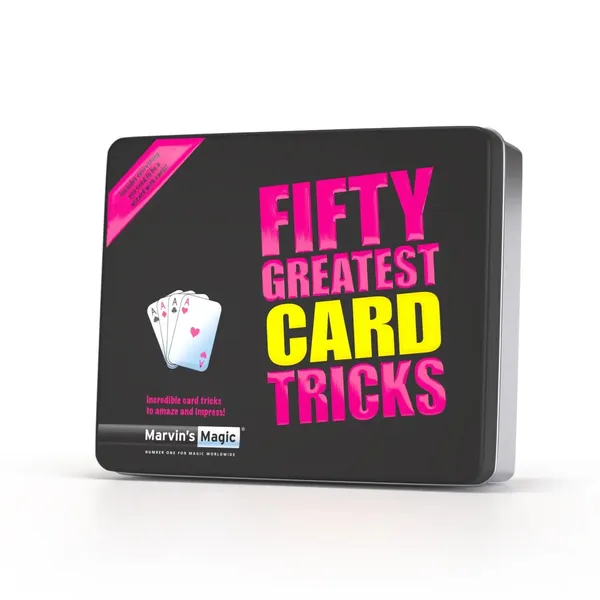 Fifty Greatest Card Tricks Gift Tin (photo from Abracadabra NYC)