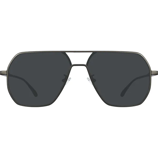 Grey Metal Aviator Sunglasses (photo from Fytoo)